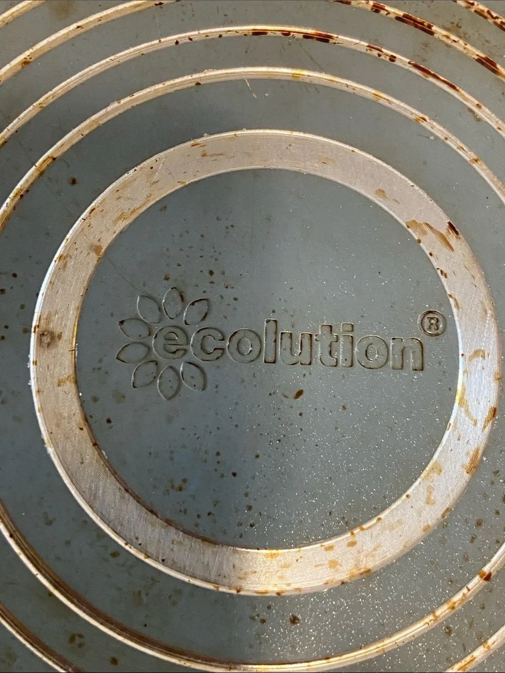 Revolution Powder Blue Nonstick Fry Pan with Soft-Touch Handle Size Medium
